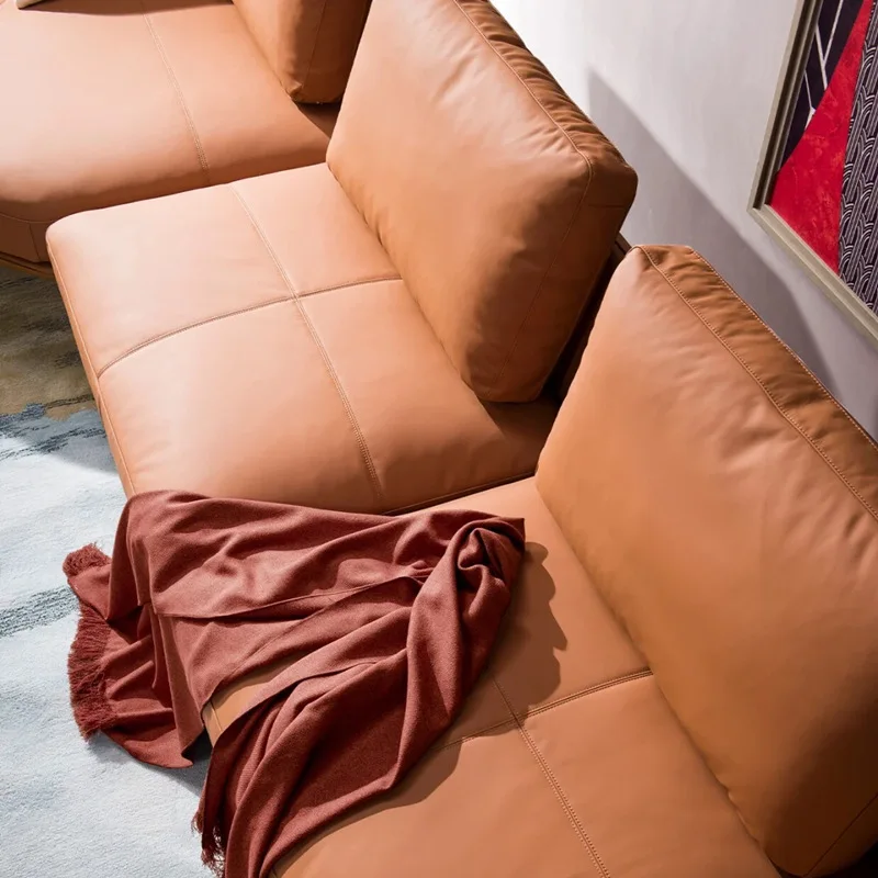 Włoska skórzana sofa