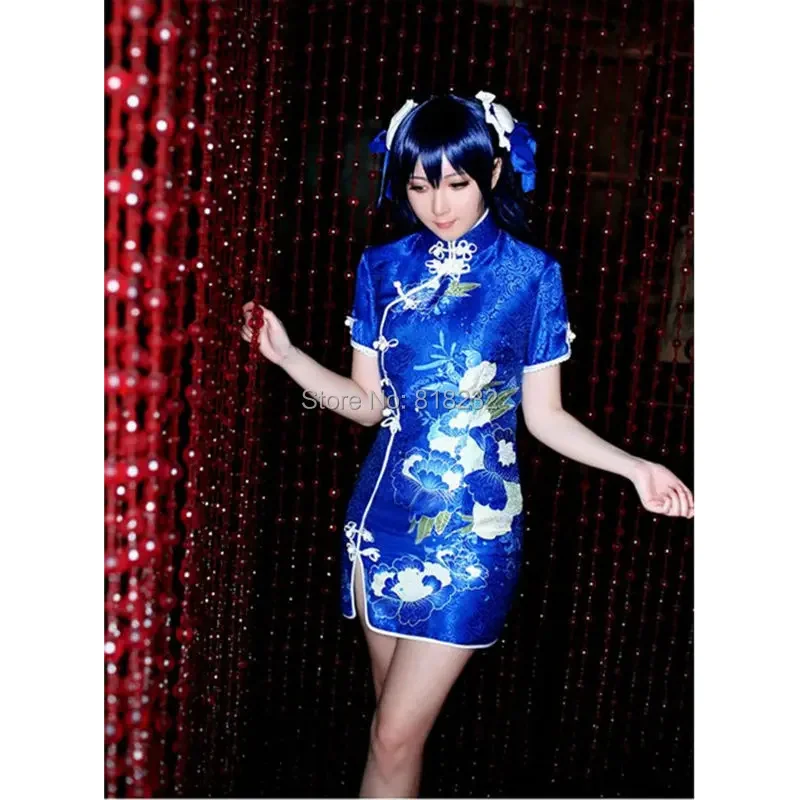 COSda @ Love Live China Dress Sonoda Umi Chinoiserie Cheongsam наряды на заказ аниме костюмы для косплея COSda @