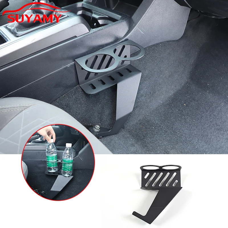 new For Toyota Tacoma 2016-2022 Aluminum Alloy External Cup Holder Water Cup Holder Modification Auto Interior Accessories
