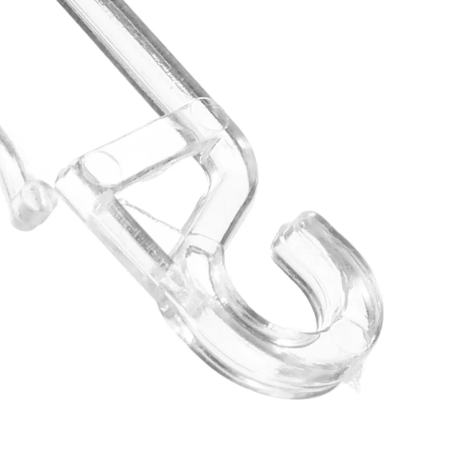 50 Pcs Curtain Hook Hooks for Curtains Hangers Drapes High Strength Hanging Rod