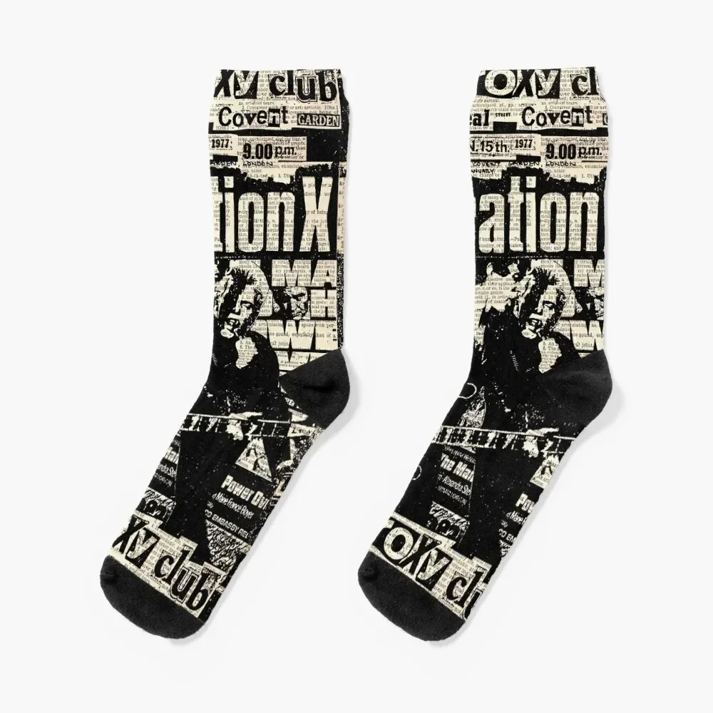 Alternative music / GX Socks happy aesthetic Socks Women Men's