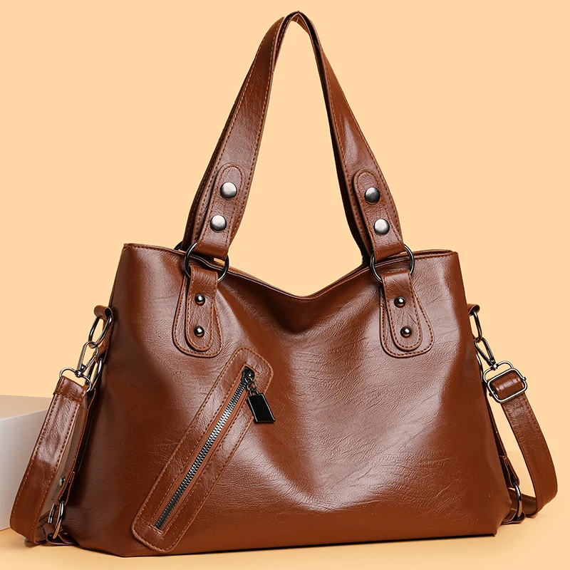 

Popular Classic Women's Zipper Crossbody Bag Fashionable Portable Handbag Luxury Design Chain Strap Shoulder Bag