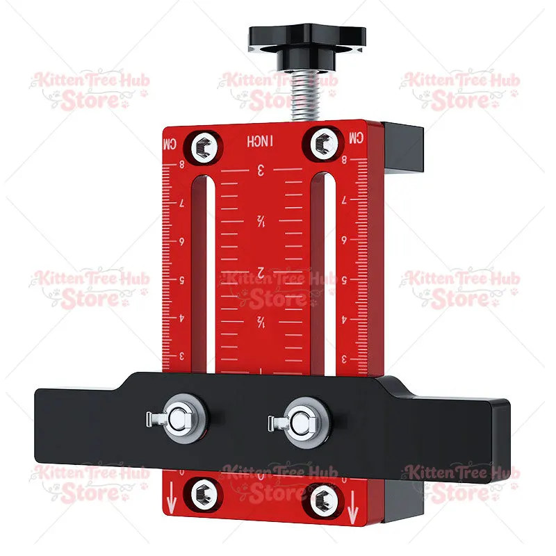 Suitable for Cabinet Door Installation Positioner, Aluminum Alloy Cabinet Woodworking Jig Adjustable Length Installation Positio