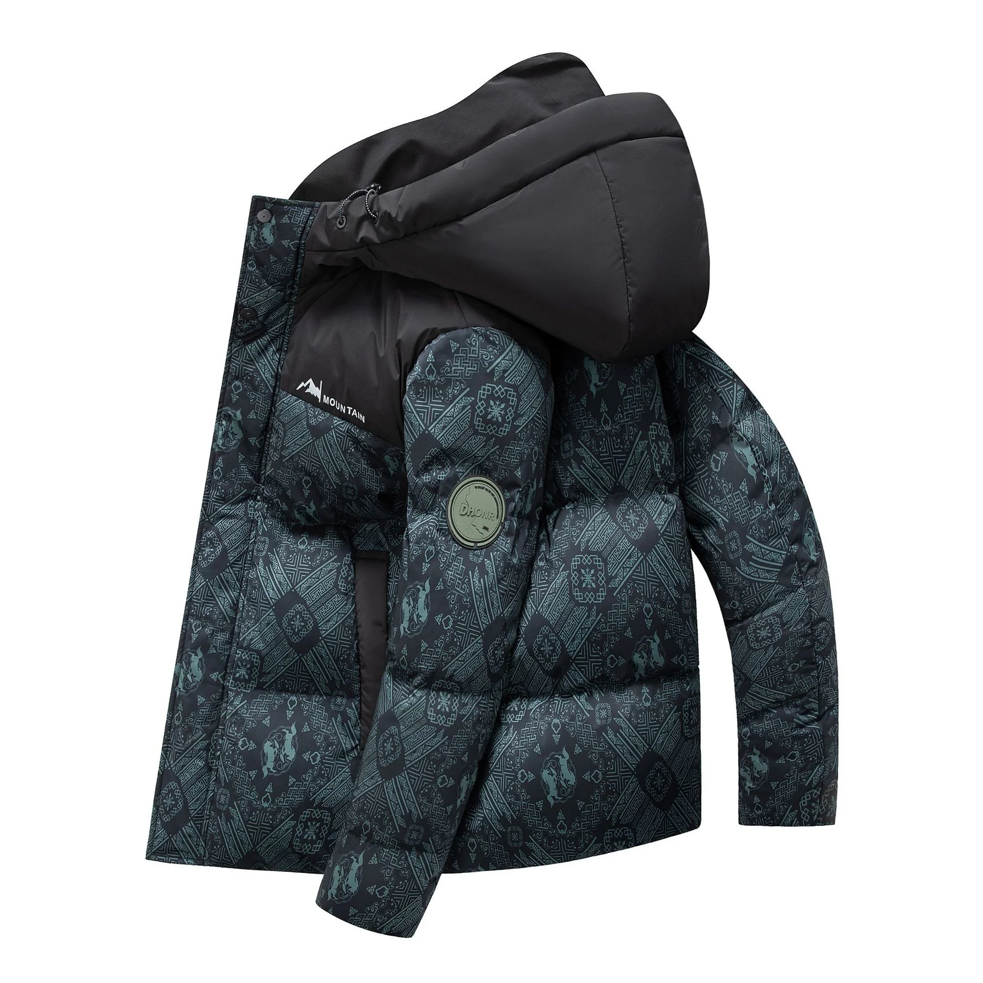 Men's Winter Down Jacket 85% White Duck Coats Men Clothing Hooded Casual Warm Jackets Camouflage Trend Coat Casacos