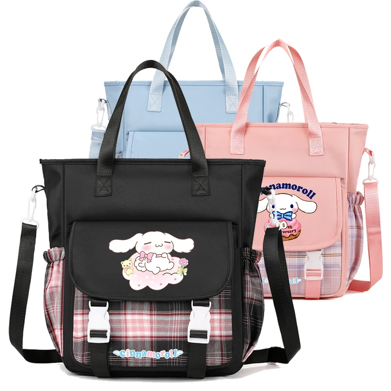 

Anime Sanrio Cinnamoroll Handbag Bag for Teenage Student Girl Boy Messenger Bag Back To School Bag Tote Bag Ladies Bag Schoolbag