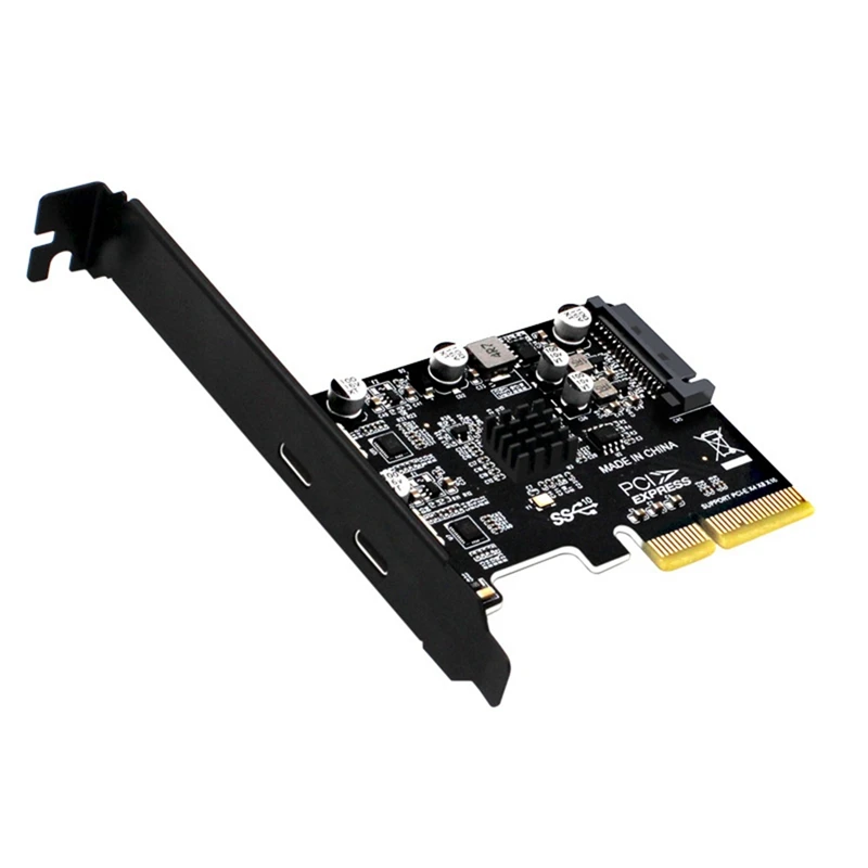 Pcie To USB3.1 Expansion Card Pci Express 3.0 Adapter Card For Desktop PC Computer