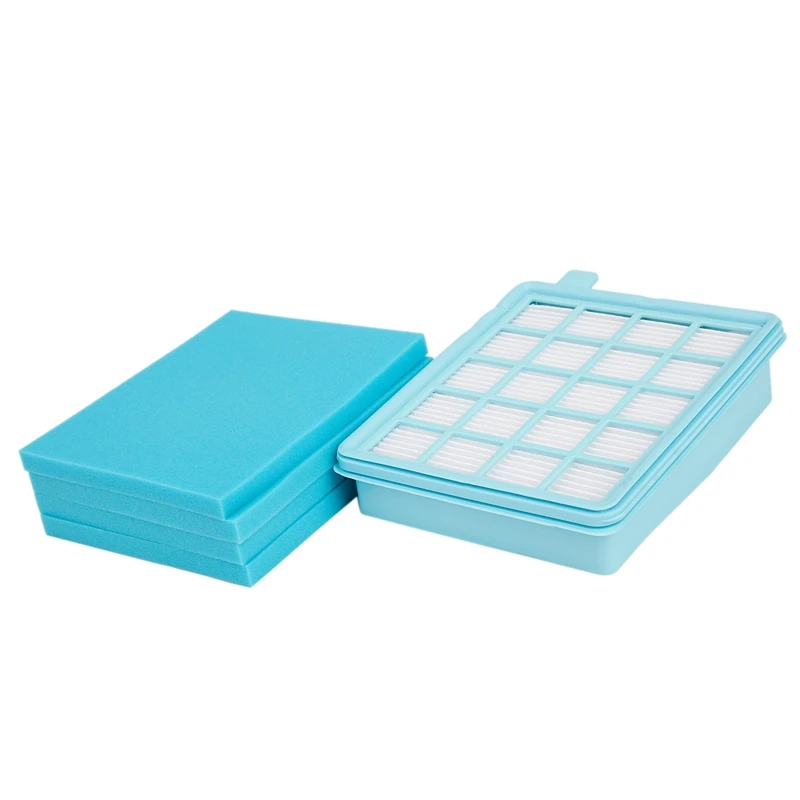 5 ชิ้น/Lotfilter ตาข่าย HEPA FILTER BUFFALO-MISTRAL สําหรับเครื่องดูดฝุ่น FC8470 FC8471 FC8472 FC8473 FC8474 FC8476 FC8477