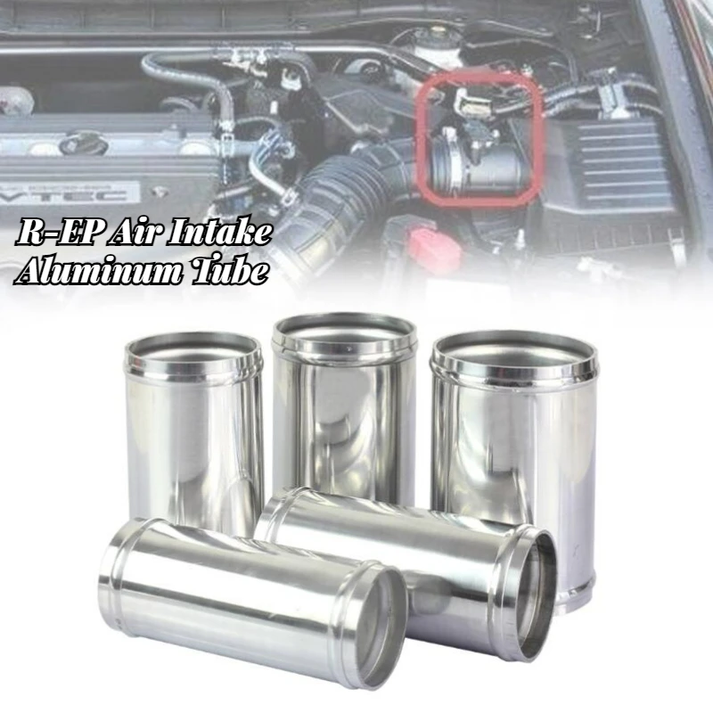 

1PCS R-EP Air Intake Aluminum Tube OD 51/57/63/70/76mm for Connecting Cold Air Intake Hose DIY Tube for Engine Air Flow Tuning
