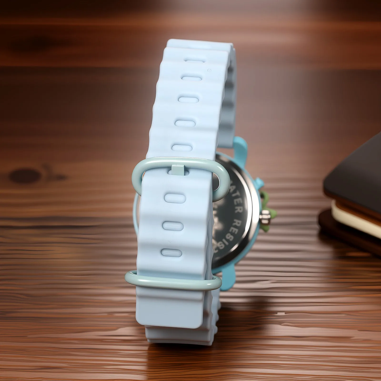 Soft Silicone Band Star Charm Multi Color Casual Quartz Watch Cute Jelly Wristwatch Holiday Birthday Gift for Women Girls