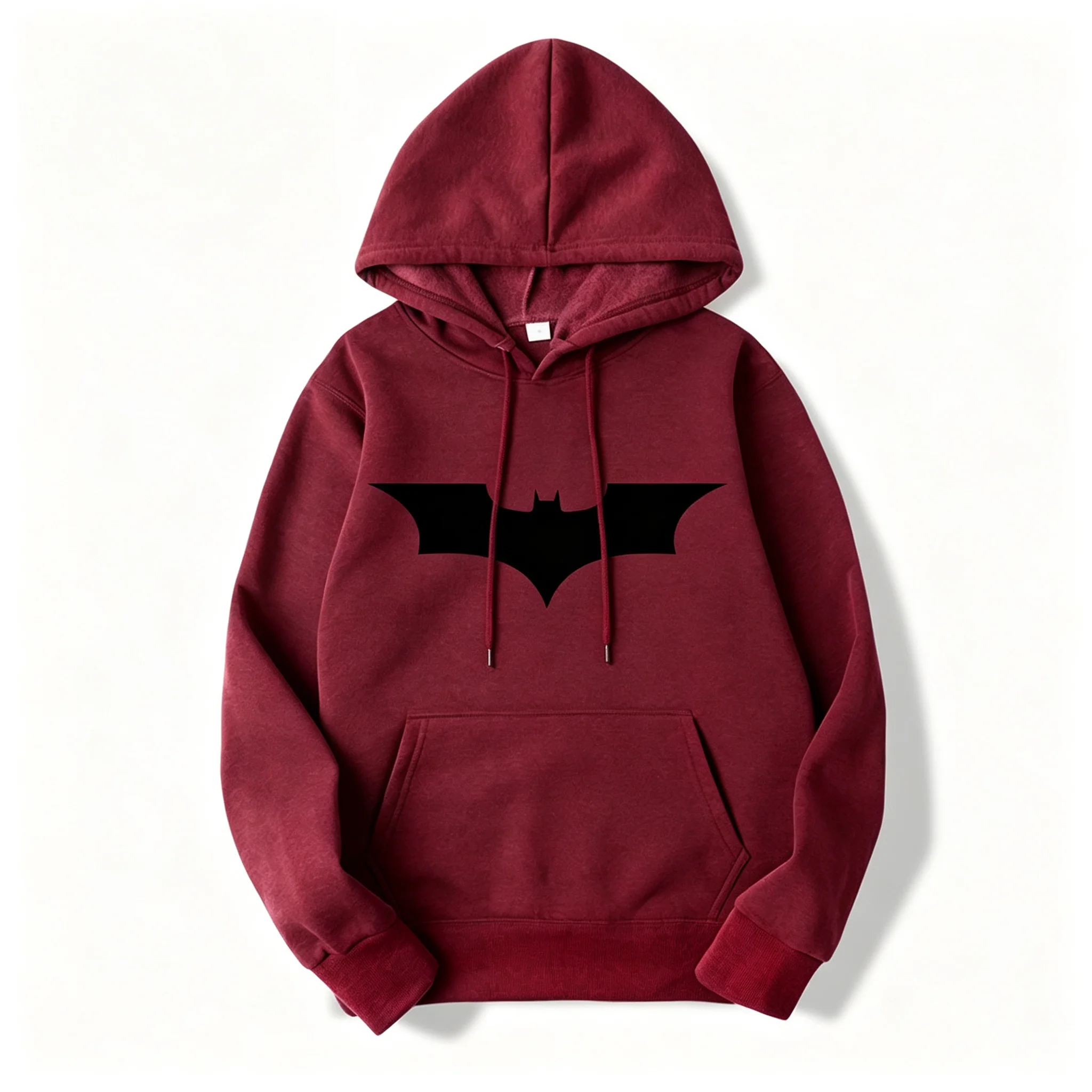 2026 Bat-Hero Grafik-Druck Herren-Hoodie, Lässiger Bequemer Langarm-Streetwear-Pullover mit Weitem Schnitt – Detail 6