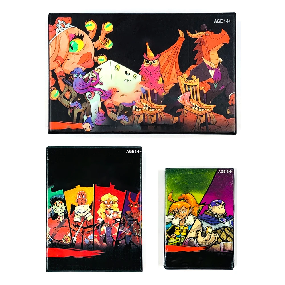 

3-стильная семейная игральная карточная игра, интерактивная настольная игра для родителей и детей, праздничные игры, подарки на день рождения, рождественские и новогодние подарки