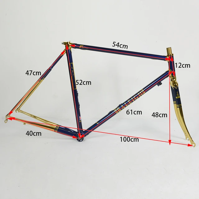 Road Bike Frame 700c Vintage Frame Including Fork Bowl Set 4130 Chromoly Steel Quality Frame Bicycle Frame AliExpress