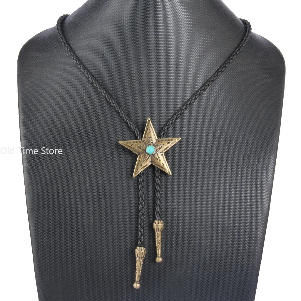 Vintage Star Belt Women Harajuku Y2k Necklace 2000s Belt Fairy Grunge Indie Aesthetic Necklace Turquoise Pendant Accessories