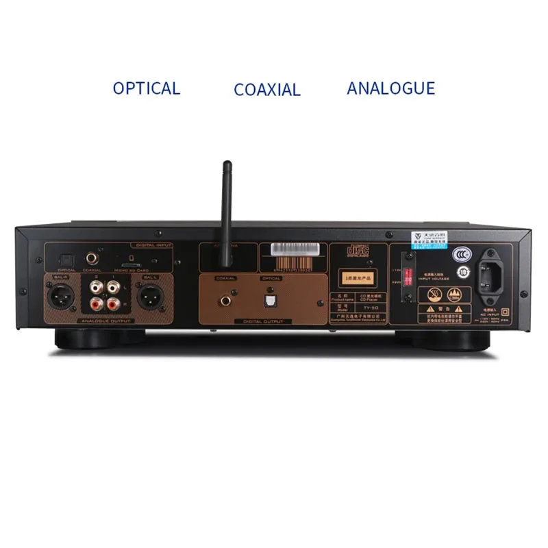 Carro-chefe totalmente balanceado hifi cd player ad1955 + opa1656 bluetooth 5.0 usb tf cartão sem perdas ler música turntable para audiófilos