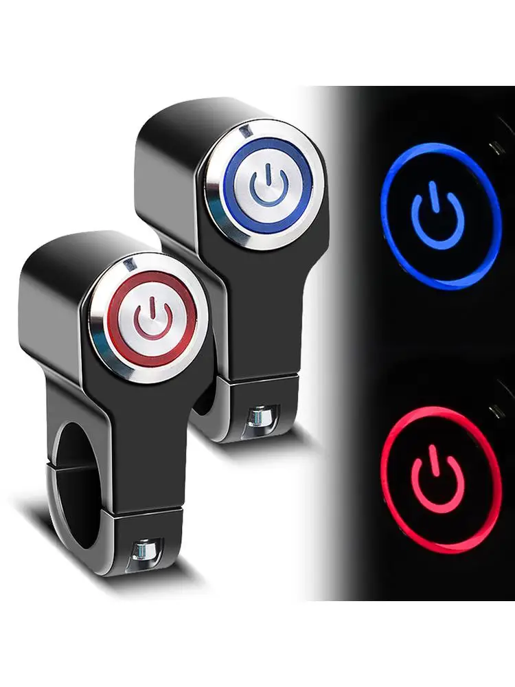 AliExpress NONE Motorcycle Handlebar Switch Horn Starter Kill Button Switches Momentary action for Motorbike ATV Sport Dirt Electric Bike