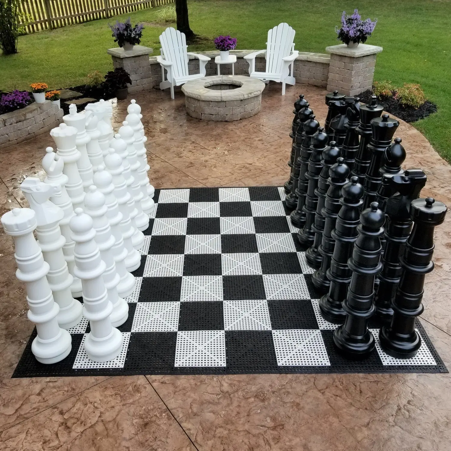 Outdoor Garden Lawn Giant Chess