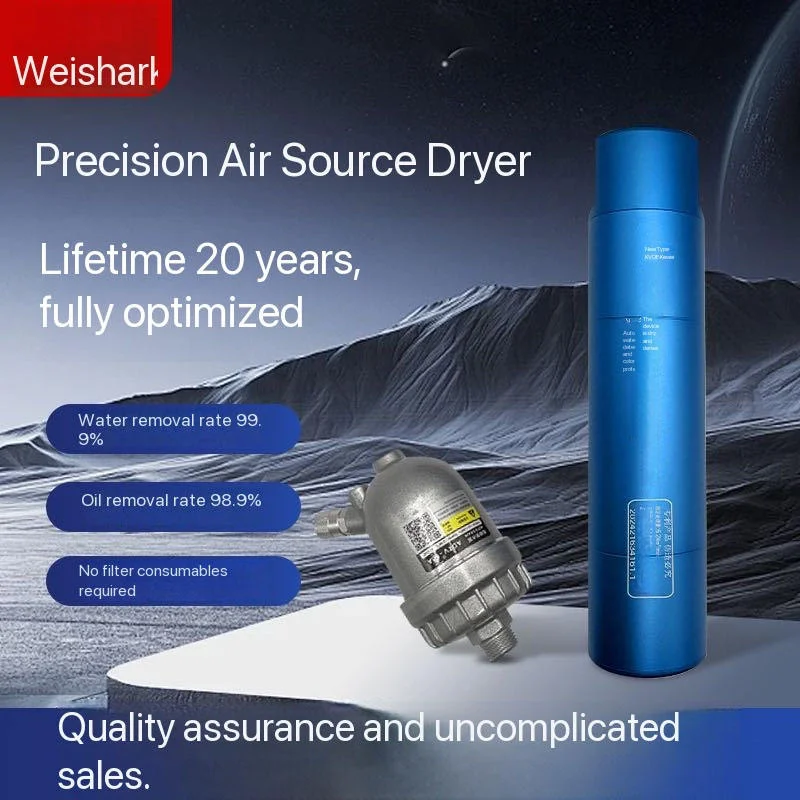 Dental Air Source Filter Automatic Metal Air Dryer Water Oil Separator Air Purifier For Dental Chair Air Compressor DentalClinic