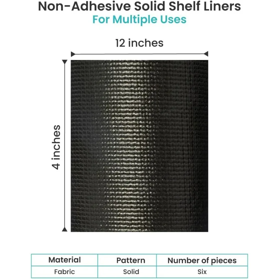 Premium Solid Shelf Liner with Thick and NonAdhesive Design for Kitchen Cabinets Drawer Organization Pantry Storage and Bathroo