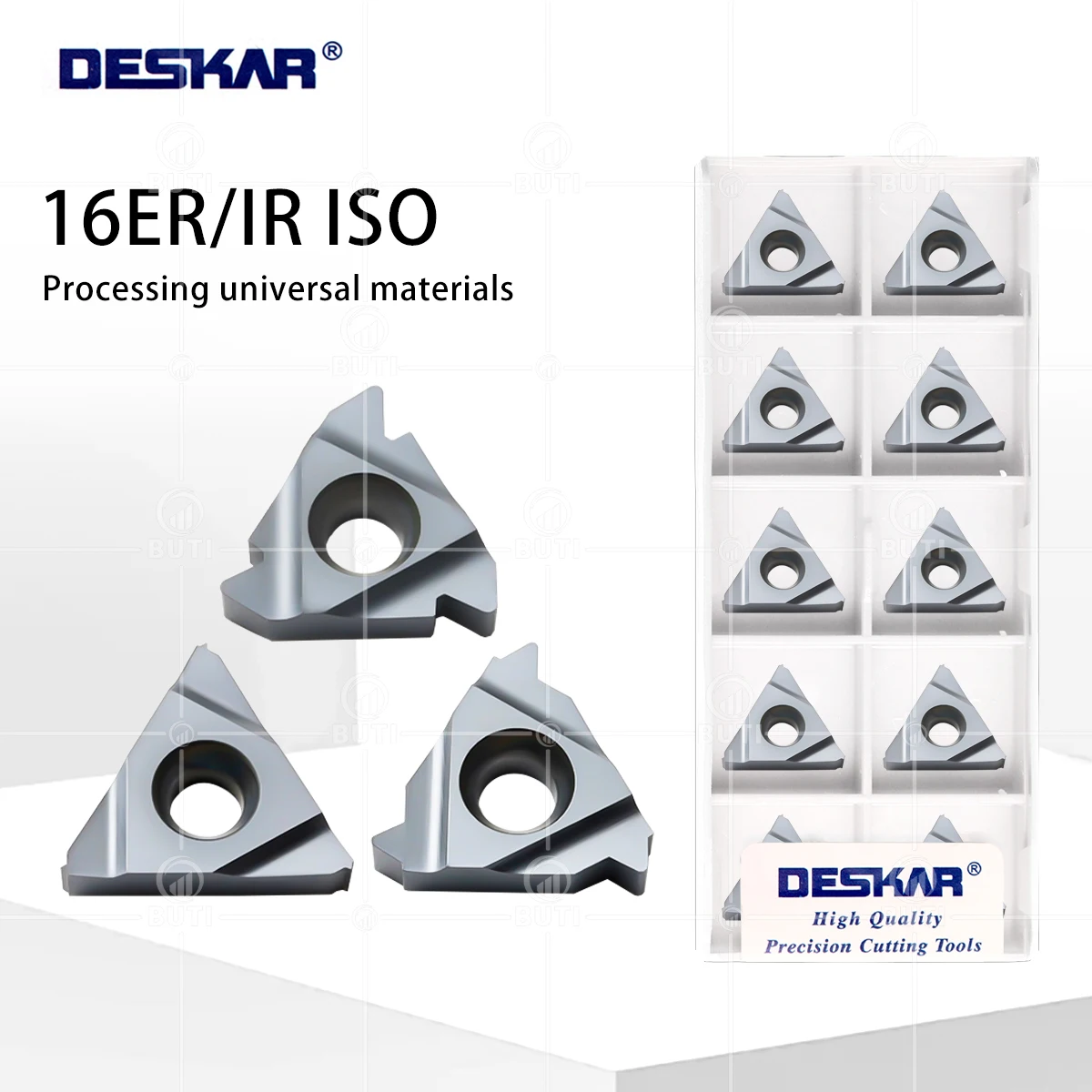 

DESCAR 100% Original 16ER 16IR 0.75 1.5 1.25 2.0 3.0 ISO LDA Thread CNC Blade Lathe Tools Turnings Machining Universals Material