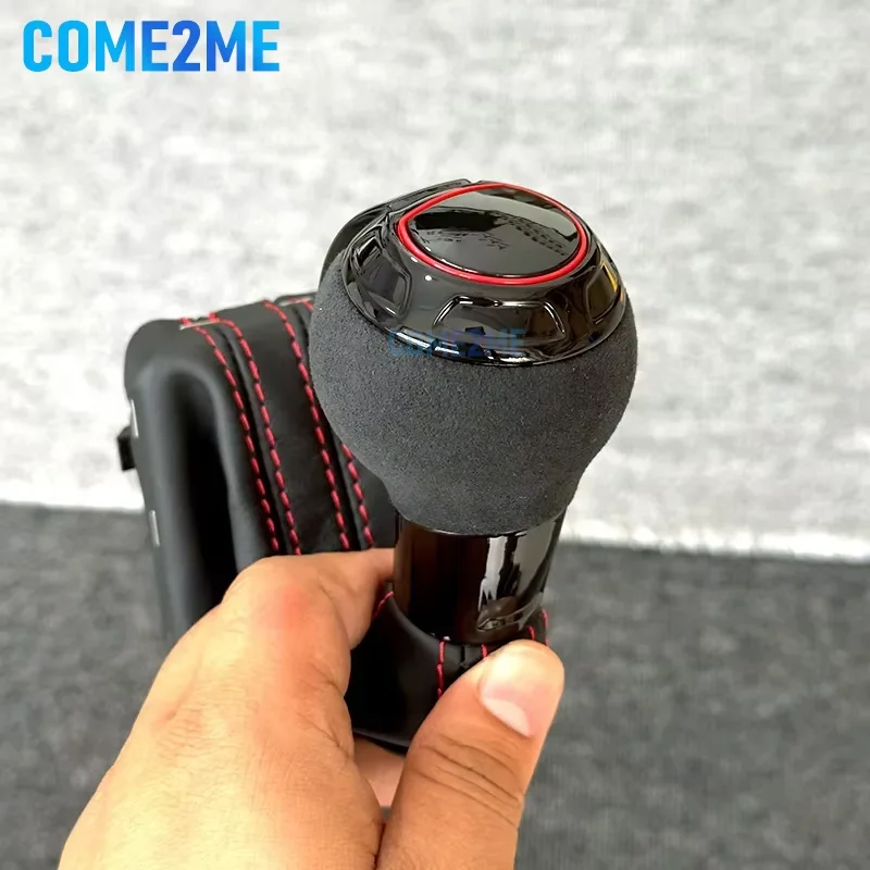 

Automatic Gear Shift Knob Shift Lever Handle Headcarbon fibre for Audi A3 S3 RS3 Q3 S6 RS6 A4 A5 A7 Passat 7 Golf 7