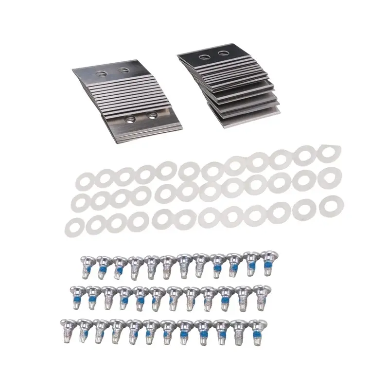 

ABFA 36Pcs Replacement Robotic Lawnmower Blades For Mammotion Yuka With Washers And Screws