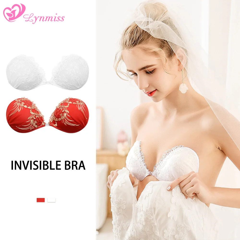 

Silicone Bust Stickers Women Invisible Bra Lace Push Up Bust Nipple Cover Female Sexy Lingerie Strapless Bra Clothes Reusable