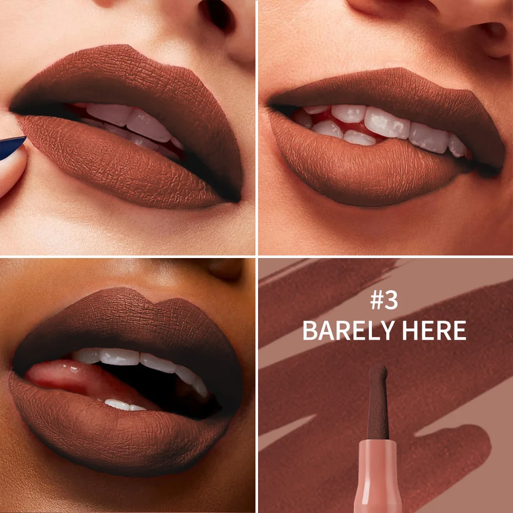 Lip Lingerie Long Lasting Waterproof Lip Liner Stain 8 Colors Transfer Proof Smudge Resistant Color No Bleed Formula  Cosmetics
