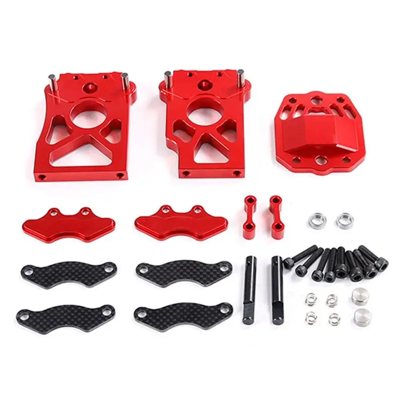 

Комплект кронштейнов дифференциала из сплава A48U для 1/5 Losi 5Ive-T Rovan Lt Kingmotor X2 Fid Ql, Rofun Racing, 87145073, серебристый