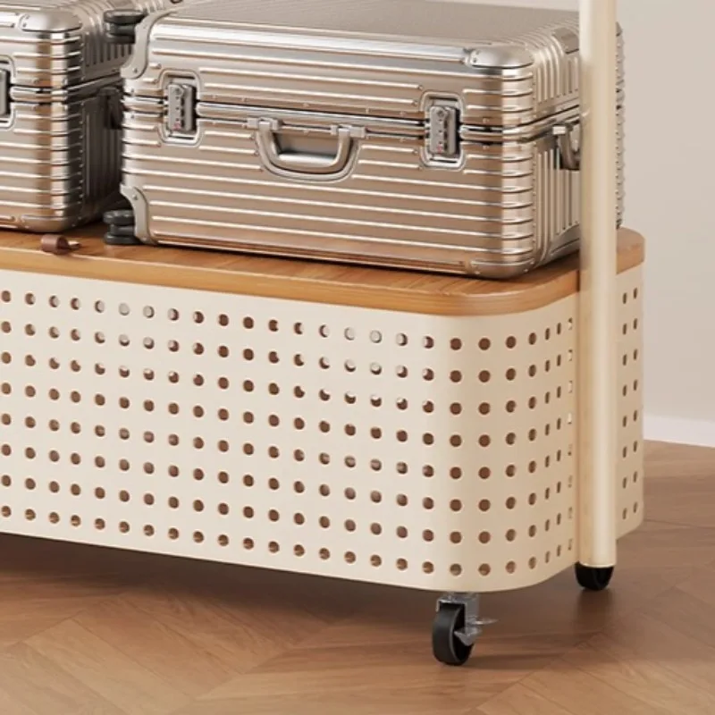 Entrance Garment Clothes Rack Place Saving Minimalist Standing Clothes Rack Display Beautiful Cabideiro Home Accessories