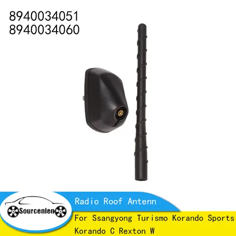 기존의 새로운 라디오 지붕 안테나 8940034051 8940034060 쌍용 투리스모 코란도 스포츠 코란도 C 렉스턴 W