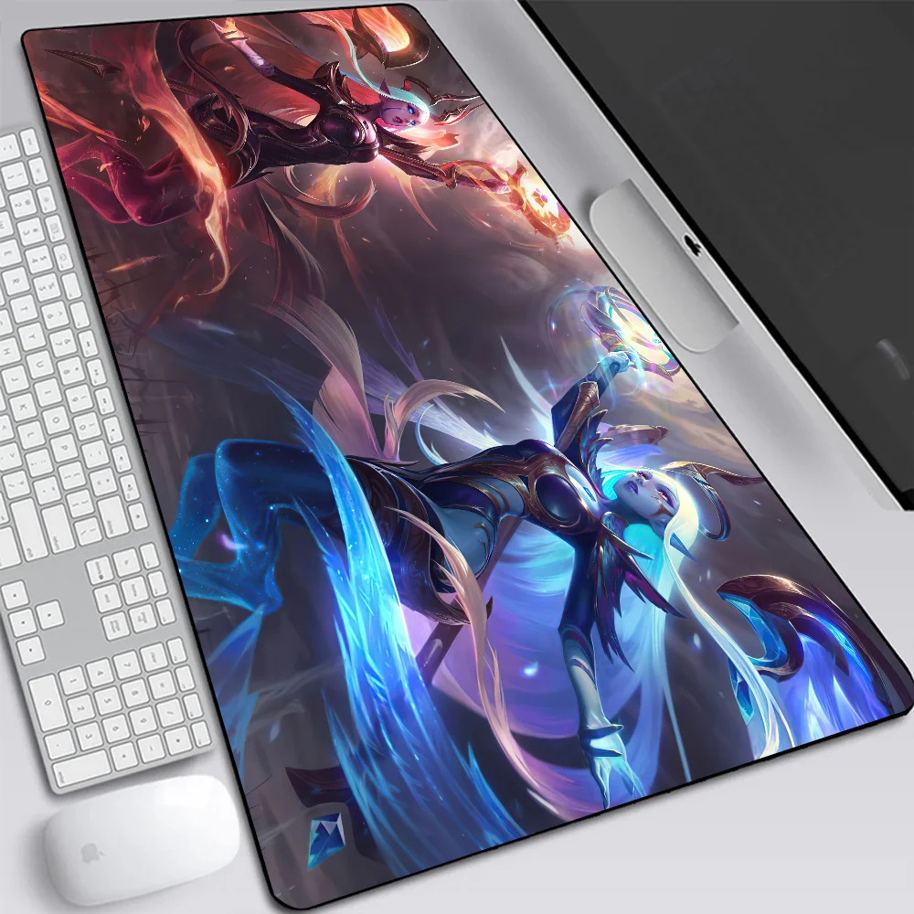 League of Legends Soraka Large Gaming Mouse Pad Computer Laptop Mousepad XXL Office Keyboard Pad Desk Mat PC Gamer Mouse Mat