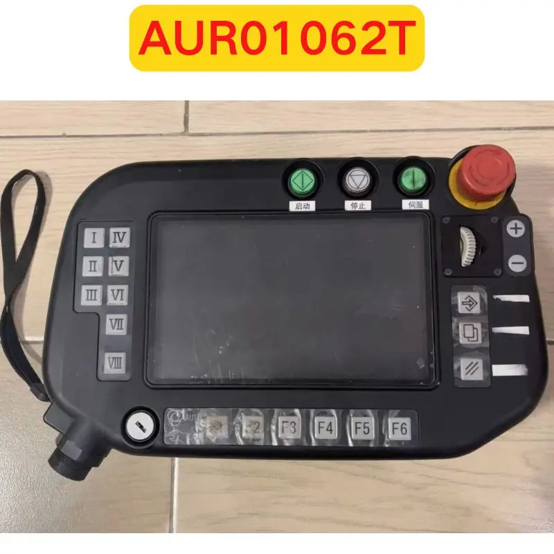 Used AUR01062T teaching pendant Function check OK