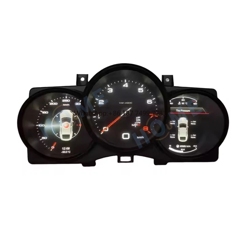 

Car LCD Digital Cluster Instrument Panel Instrument Speedometer for. ./ Boxster / 718 2014-2019 Dashboard