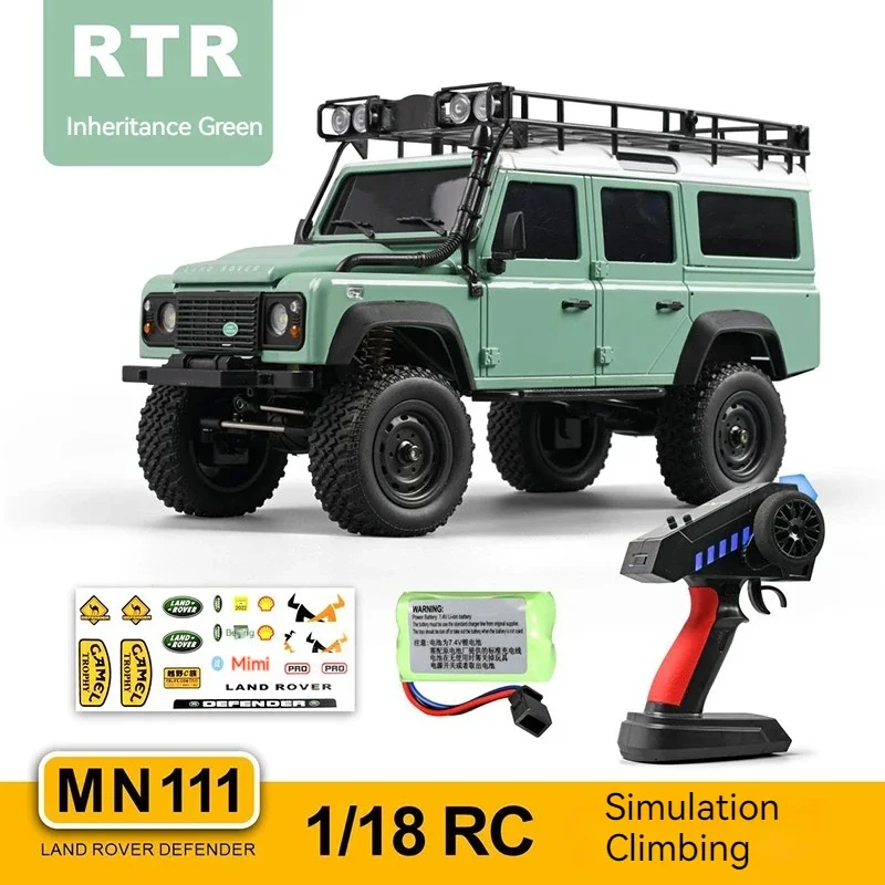 Nieuwe Mn111 1:18 Full Scale Rc Afstandsbediening Voertuig Simulatie Model Modificatie Off Road Klimvoertuig Volwassen Speelgoed Cadeau