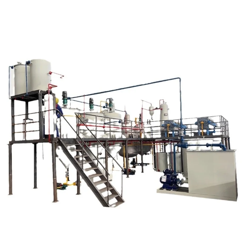 Refining Equipment, Press, Workshop, Fully Automatic Edible Oil Large-scale Production Line, Refining Equipment High Efficiency
