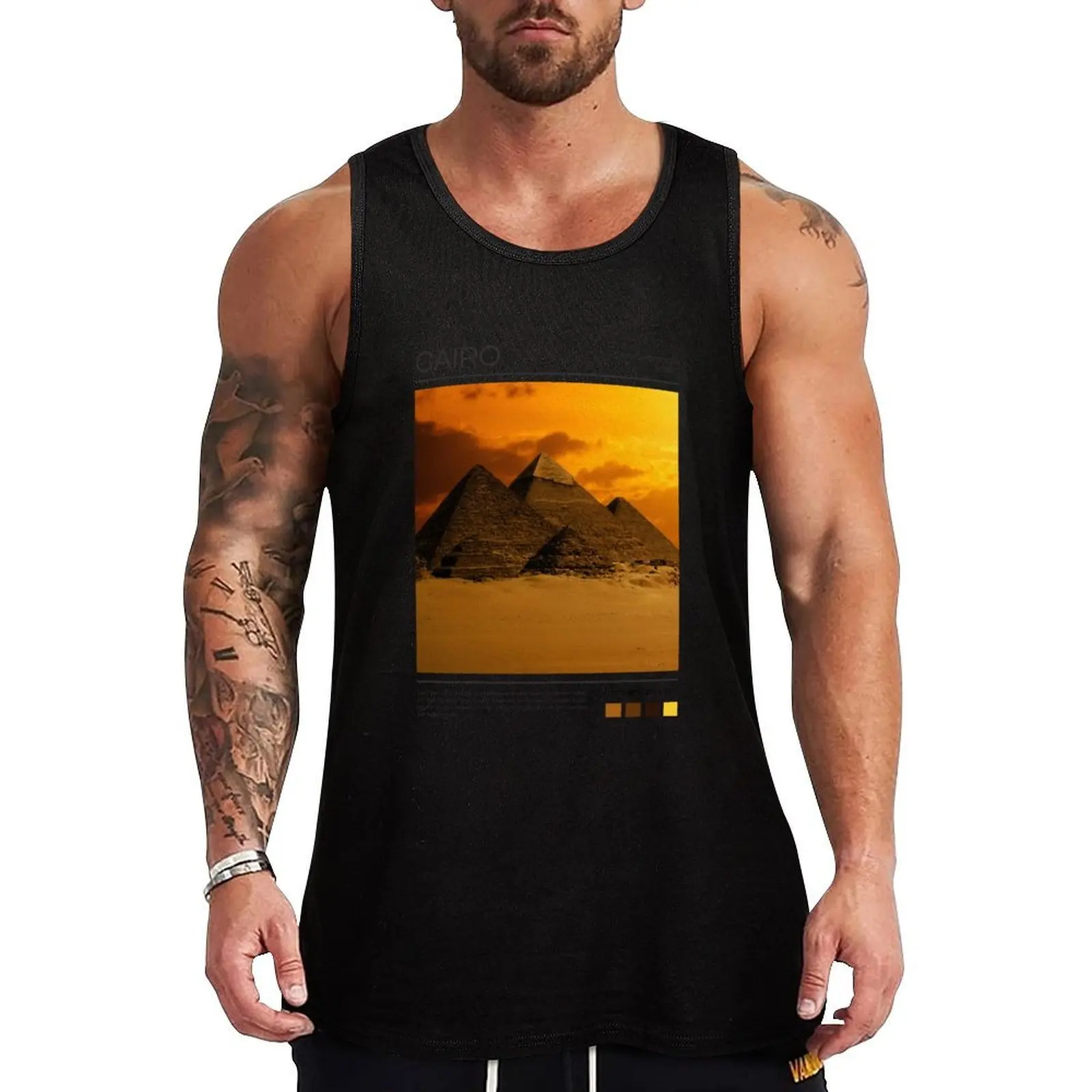 

Cairo - Egypt - Photography Tank Top Gym t-shirt man Vest T-shirt sports