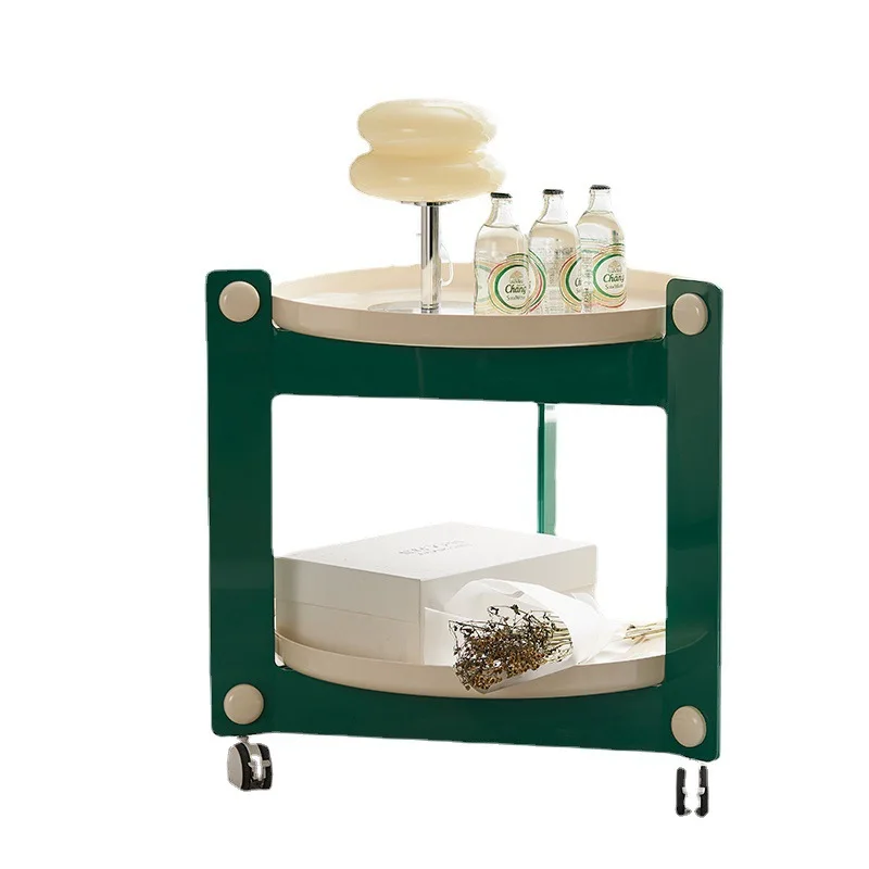 

Creative removable small coffee table Modern simple household small apartment ins sofa side table