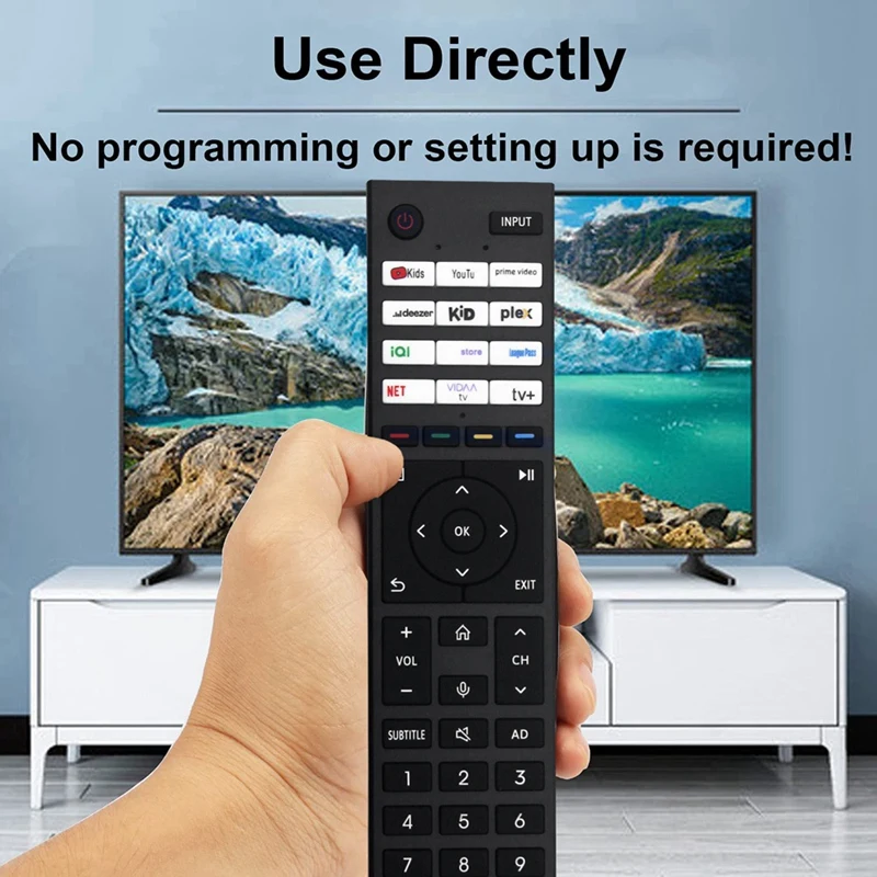 Replace CT-95047 Remote Control For Toshiba 4K Smart Android LED TV Remote Control