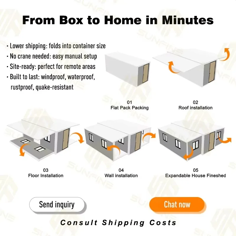 Folding As Nzs Certified Tiny Houses 30ft Tiny Home Modular Villa Already Done with Solar Energy on Trailer