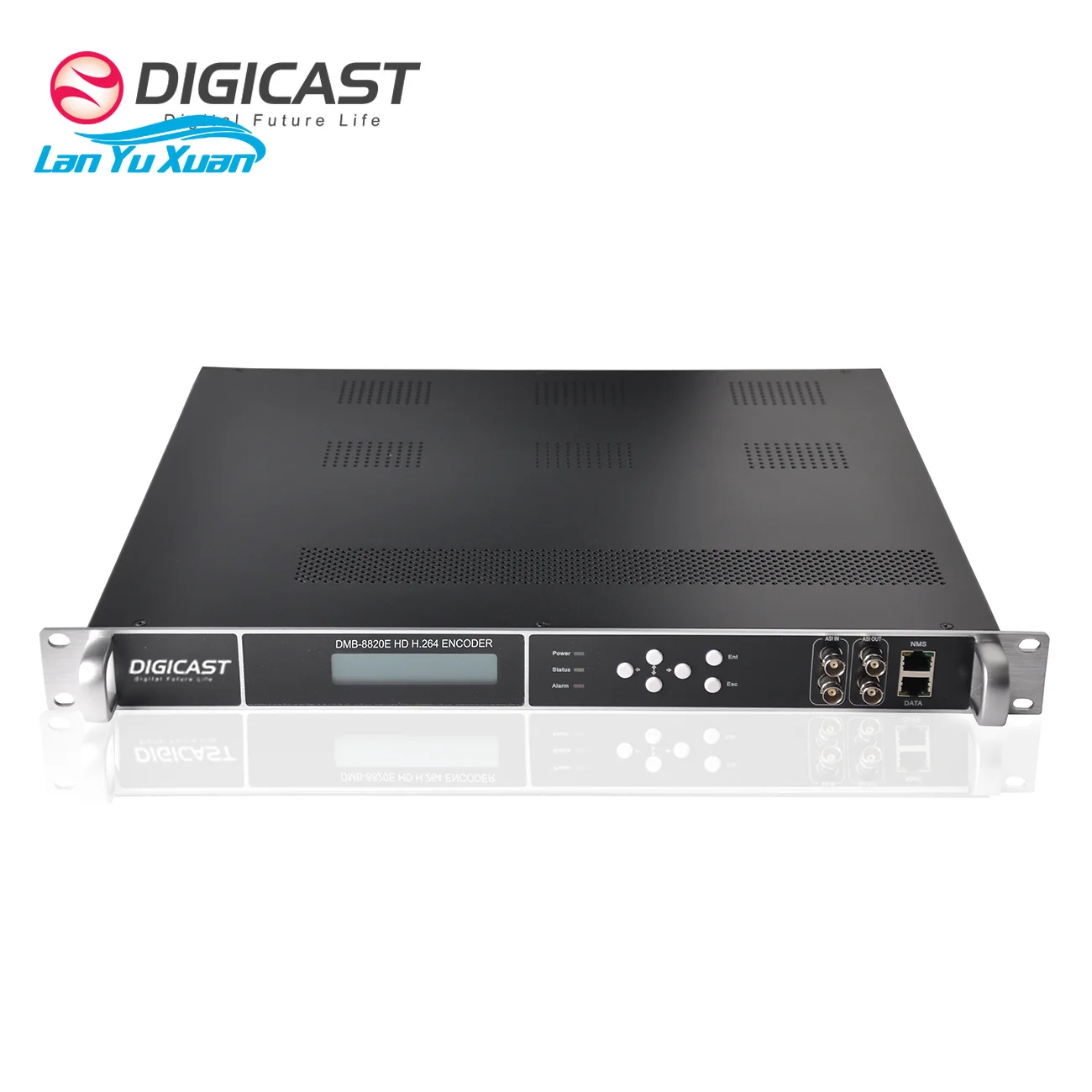 DIGICAST DMB-8820E 24 HD ASI Encoder Multiplexer with H.264 Compression MPTS ASI UDP Multicast for DTV Broadcasting