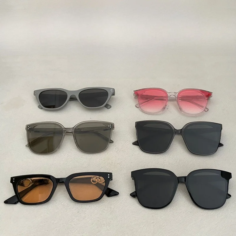 

GAMBLE MONER Sunglasses ex Driving Sun Protection Large Face Slimming Sli Retro Faion Comfortable Ele Classic...