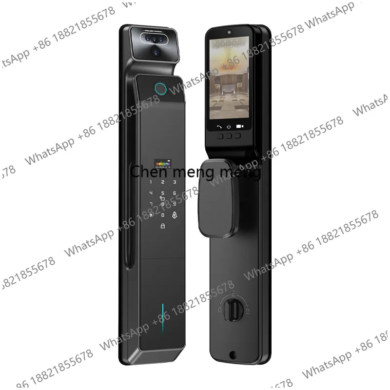 

Dual camera 3D facial recognition smart lock Home smart door lock Fingerprint password lock Home anti-theft