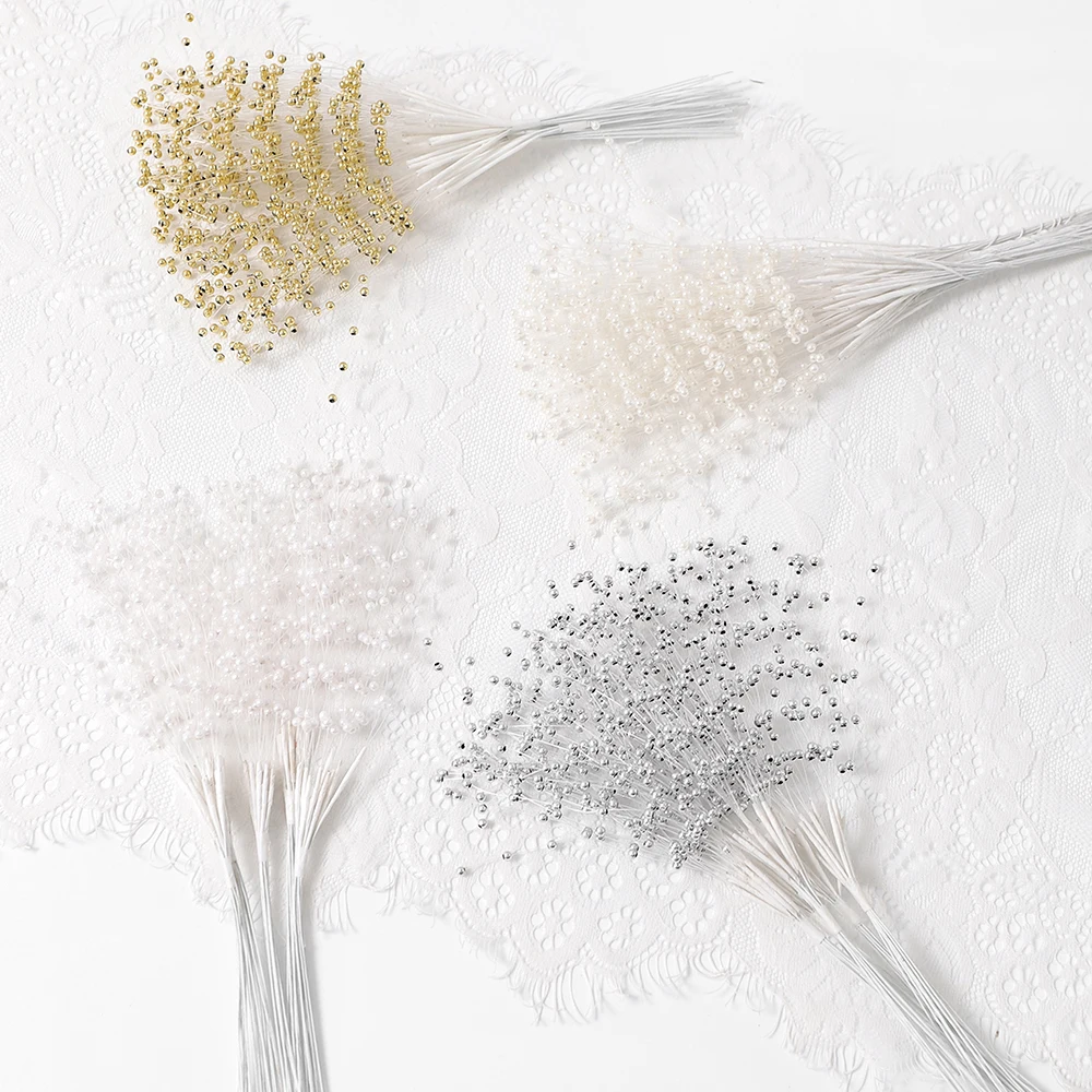 10 Teile/Bündel Braut Hochzeit Perle Bouquet Party Dekoration Perle String Bead Kranz Party Fotografie Prop Decor DIY Zubehör – Detail 6