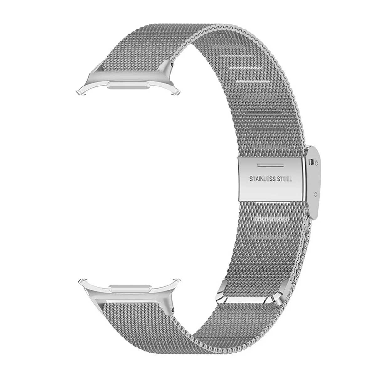 No Gaps Milanese Armband für Samsung Galaxy Watch 7 Ultra 47 mm Edelstahl-Magnetarmband für Galaxy Watch Ultra 47 mm Band