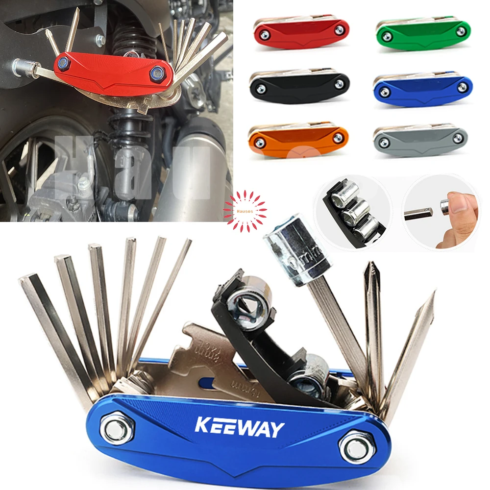 Jeu de tournevis de réparation d'outils de connexion de moto, accessoires pour Keeway SR125 TX 125 200 Vieste 300 RKR RKV RKF 125 RKS 150