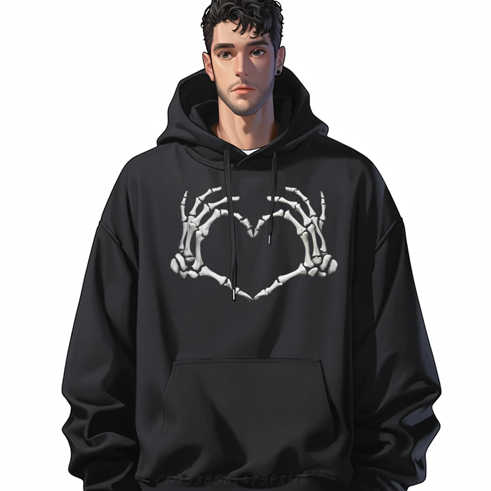 

Skeleton Hands Heart Shape Clothing Luxury Brand New In Hoodies & Sweatshirts Christmas Sweater