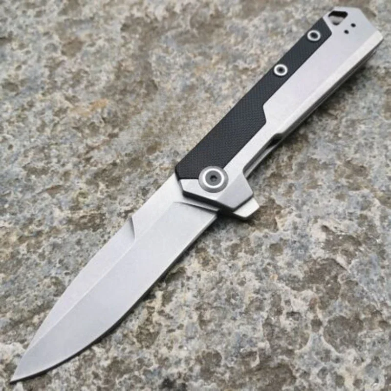 Everyday Carry KS Oblivion 3860 Pocket Assisted Open Knives Stonewashed Blade Steel Handle Hunting Survival Folder for Men