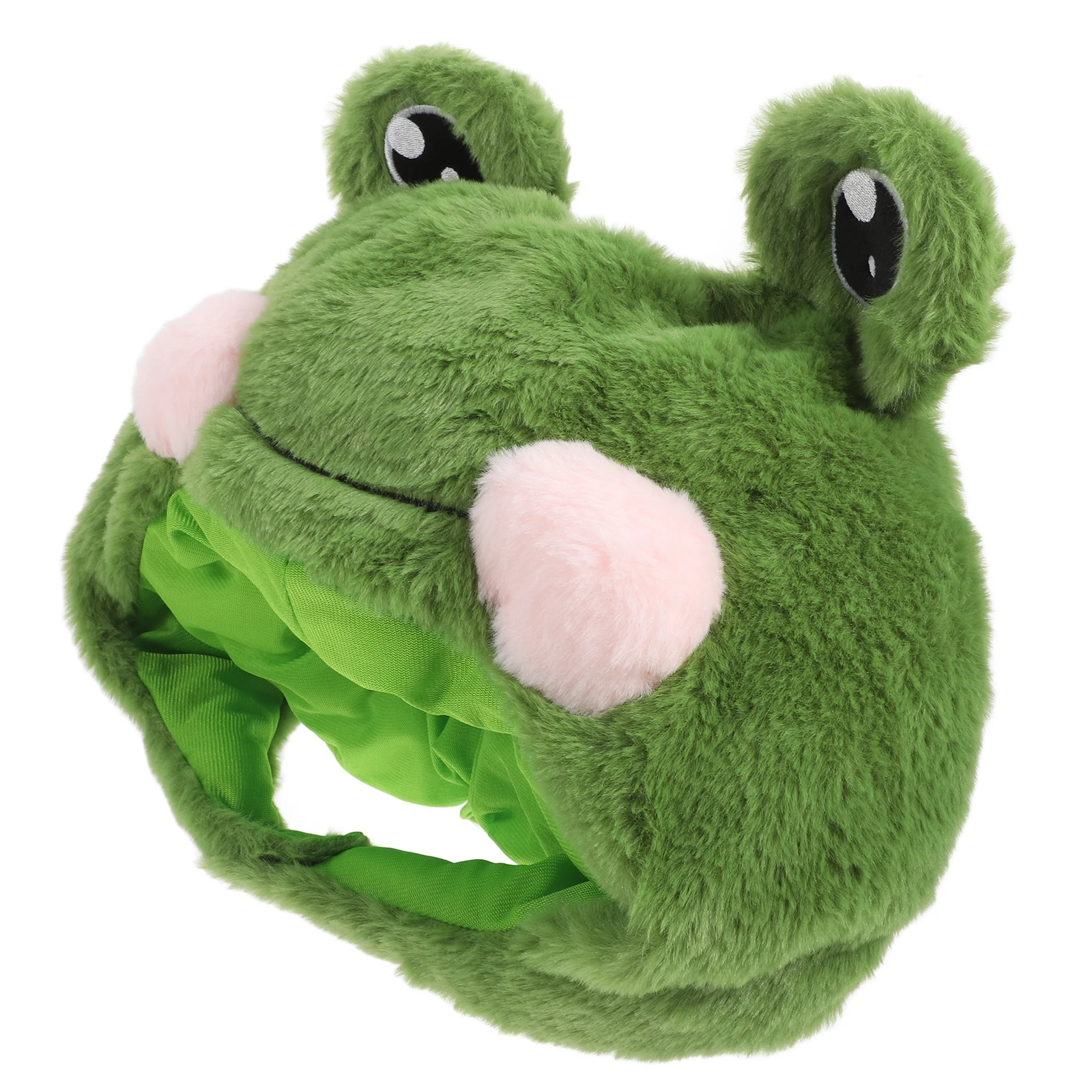 

Frog Shaped Hat Scarf Cap Ears Winter Ski Full Headgear Novelty Party Dress Up Cosplay Costume Accessories Green