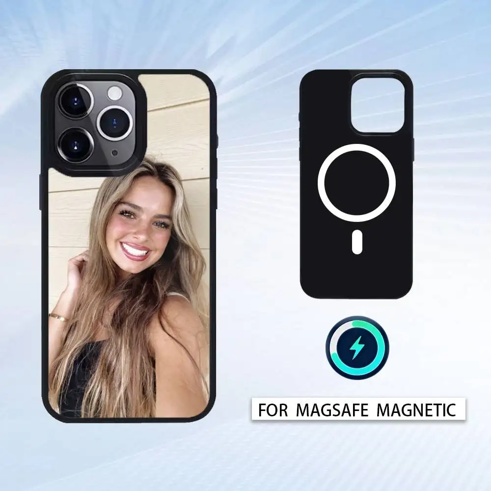 مهووس المغني أديسون راي جراب هاتف المغناطيسي آيفون 16 15 14 13 12 برو ماكس ل Magsafe غطاء الشحن اللاسلكي #4