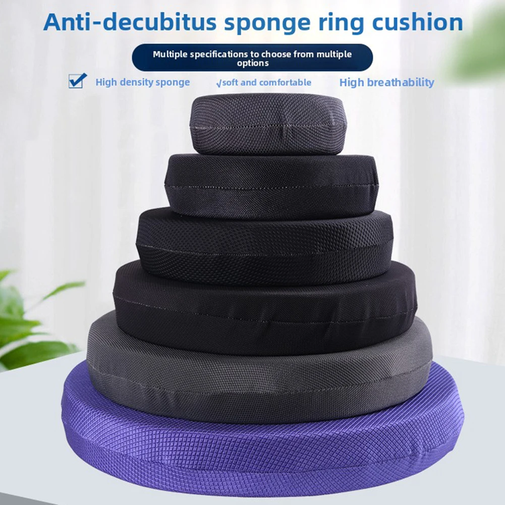 Donut-Kissen für Dekubitus, orthopädische Ringe, Sitzkissen, hochdichtes, elastisches Schwammmaterial, Schaumstoff, medizinisches Pflegekissen – Detail 4